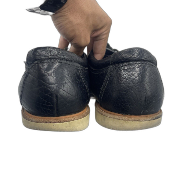 SAS Waypoint Men 10.5 W Wide Black Leather Comfort Oxford Orthopedic Walking main image 5